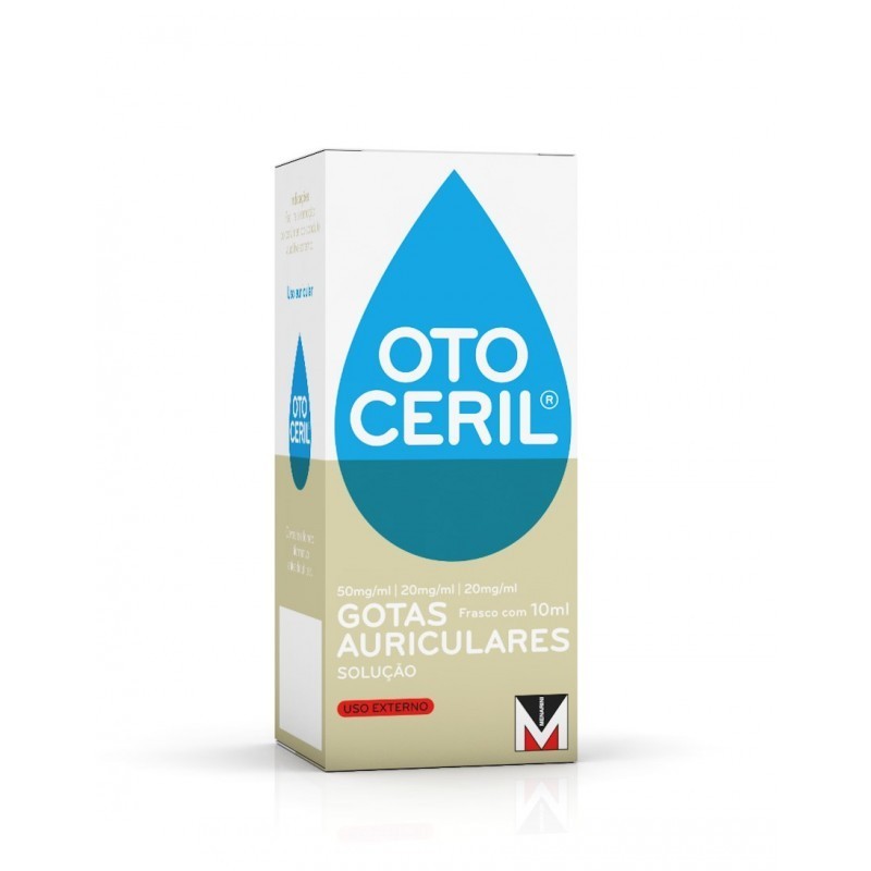 Otoceril , 50 mg/ml + 20 mg/ml + 20 mg/ml