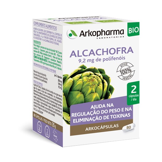 Arkopharma Alcachofra Bio Caps X80
