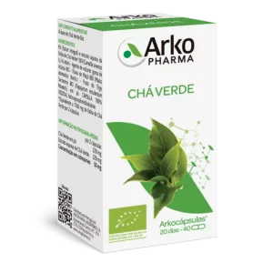 Arkocapsulas Cha Verde BIO 40 Caps NL 6326629.png
