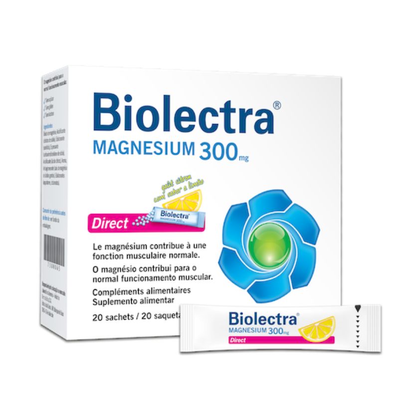 Biolectra Magnesio Saquetas 300 Direct    x20