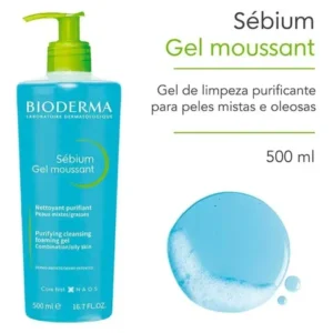 Bioderma Sébium Moussant Gel 500ml