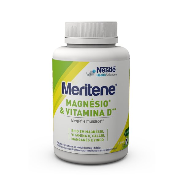 Meritene Magnésio Vitamina D Cápsulas X60