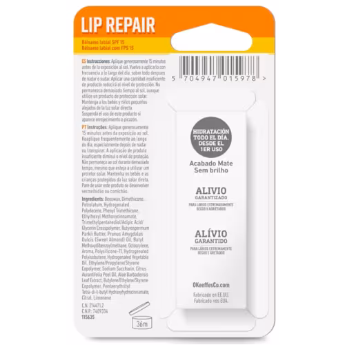 Okeeffes Lip Repair Stick  SPF15 - Image 3
