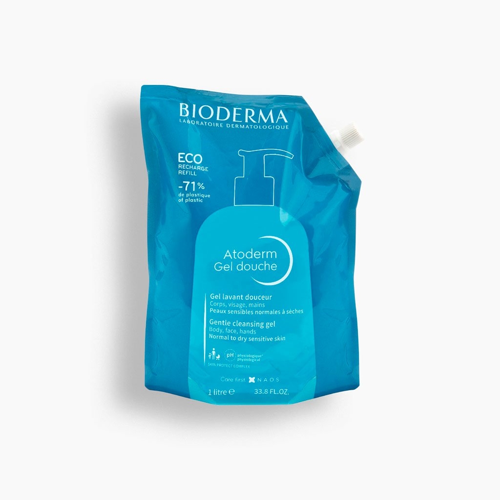Atoderm Gel duche Eco-refill Pele normal a seca