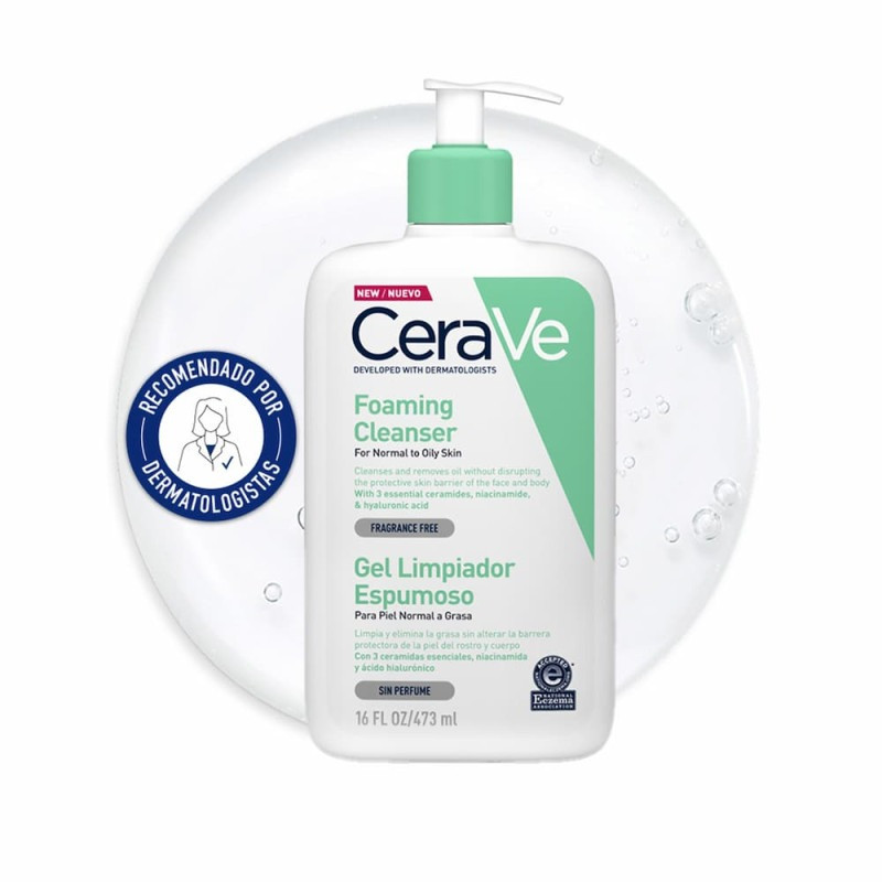 CeraVe Gel Espuma Limpeza 473Ml Desc 20%