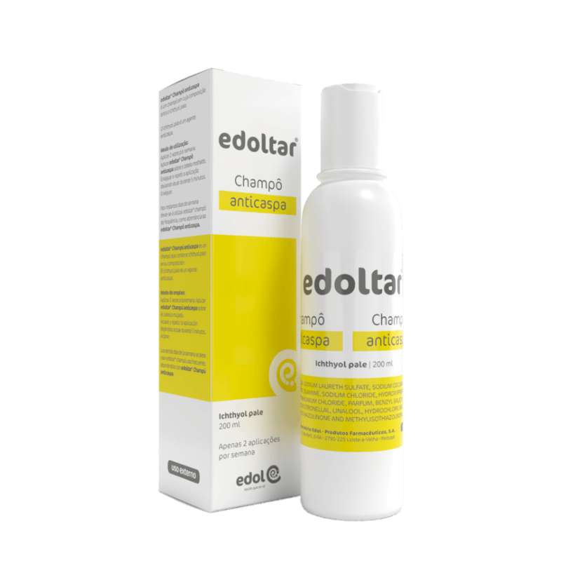 Edoltar Champô Anticaspa 200ml | Tratamento 2x Semana