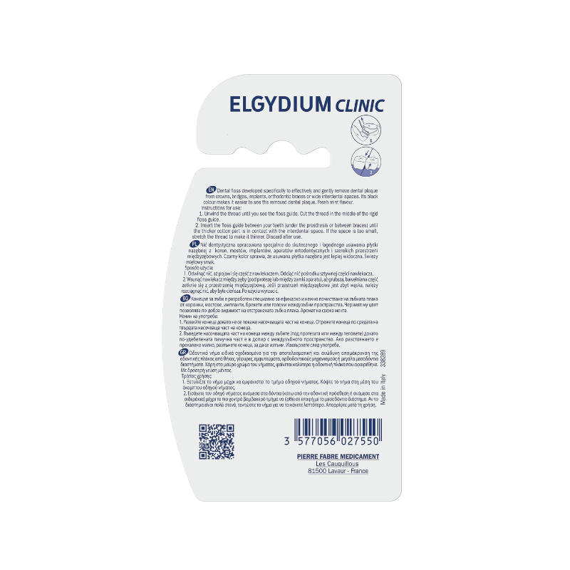 Elgydium Clinic Fio Dentário Crossing Floss 3 Elgydium Clinic Fio Dentário Crossing Floss - Image 3