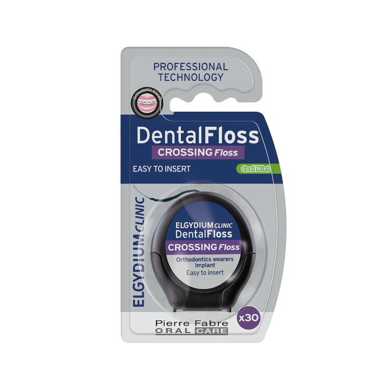 Elgydium Clinic Fio Dentário Crossing Floss 1 Elgydium Clinic Fio Dentário Crossing Floss