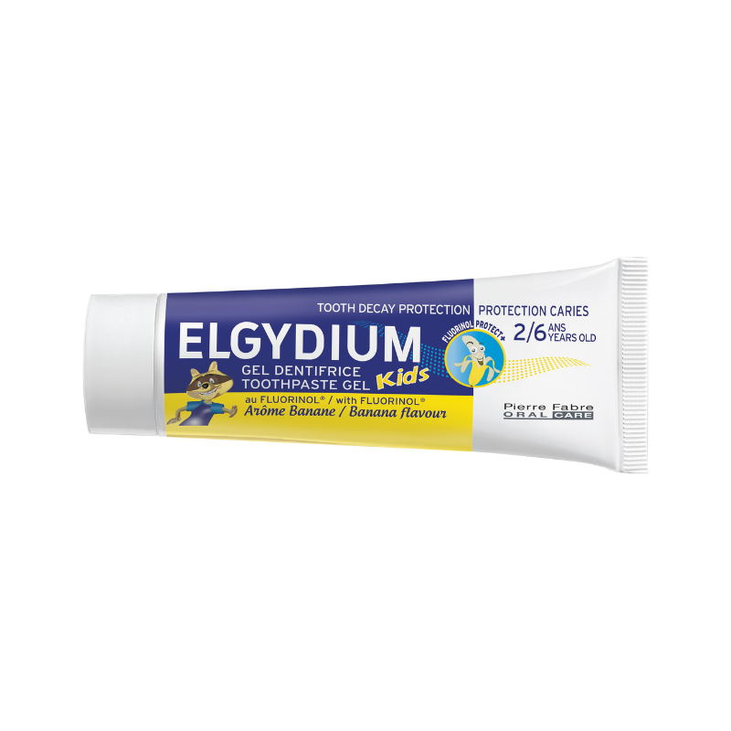 Elgydium Kids Gel Dentífrico Sabor Banana 2-6Anos 50ml 1 Elgydium Kids Gel Dentífrico Sabor Banana 2-6Anos 50ml