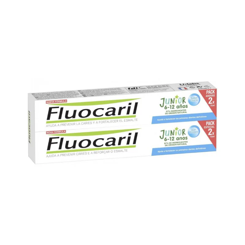 Fluocaril Junior Gel Bubb 75Ml Of 2ªuni