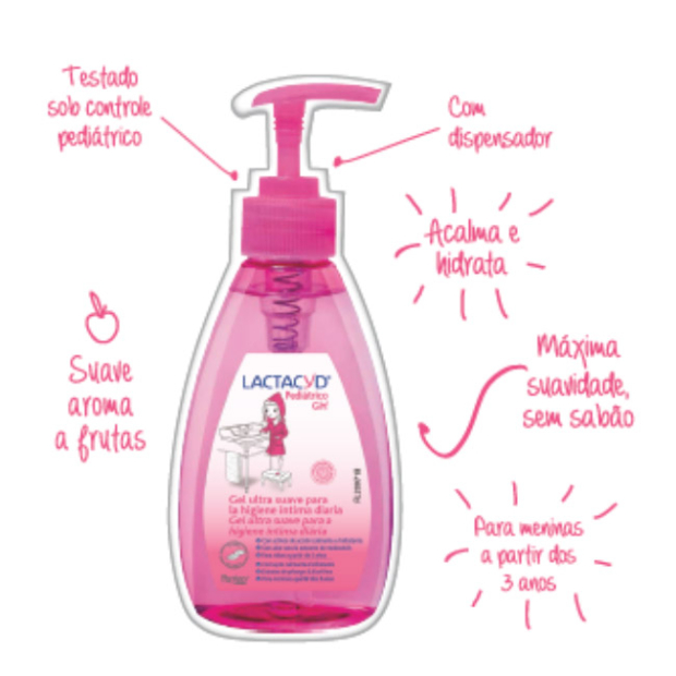 Lactacyd  Girl Gel Ultra Suave Higiene Intima 200ml - Image 2