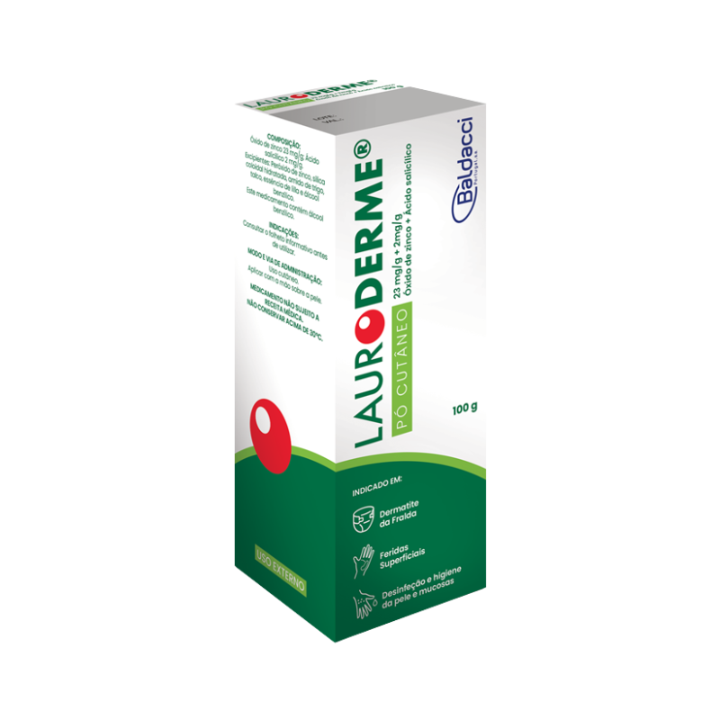 Lauroderme 100ml 1 Pó Cutâneo