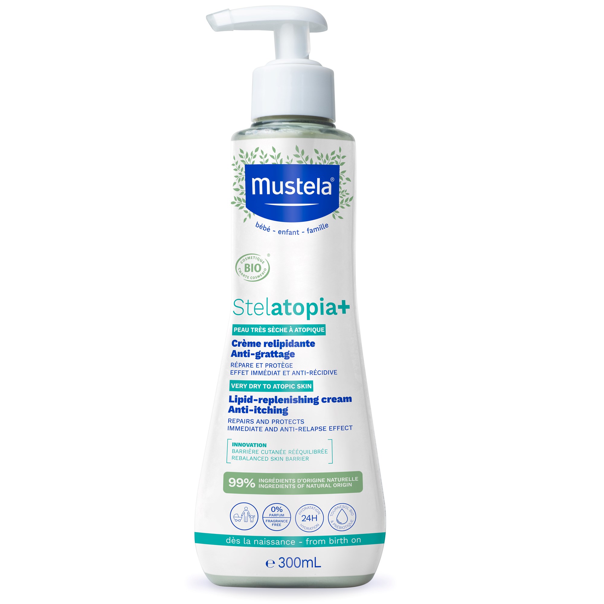 Mustela Stelatopia+ Creme Relipidante 300ml