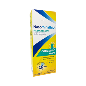 Nasorrinathiol 0,5 mg/ml para nebulização, 15 ml