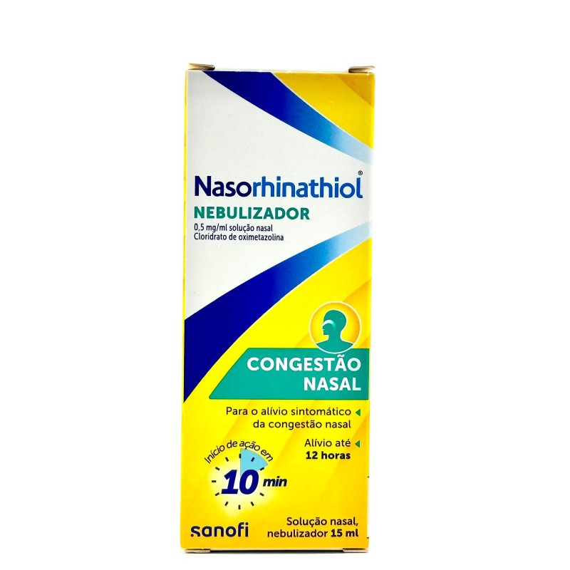 Nasorhinathiol, 0,5 mg/mL-15 mL x 1 sol pulv nasal