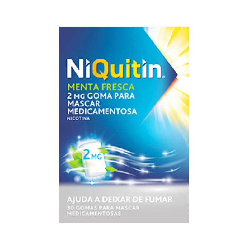 Niquitin Menta Fresca 2mg 30 gomas medicamentosas