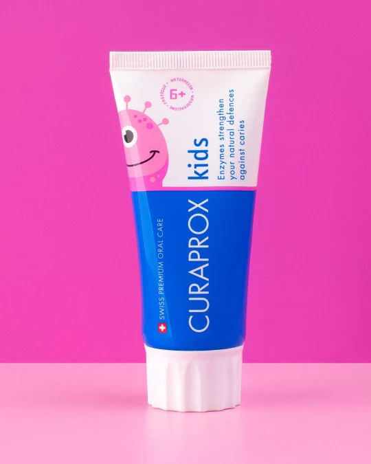 Curaprox Kids Pasta De Dentes Com Flúor Melancia 60ml