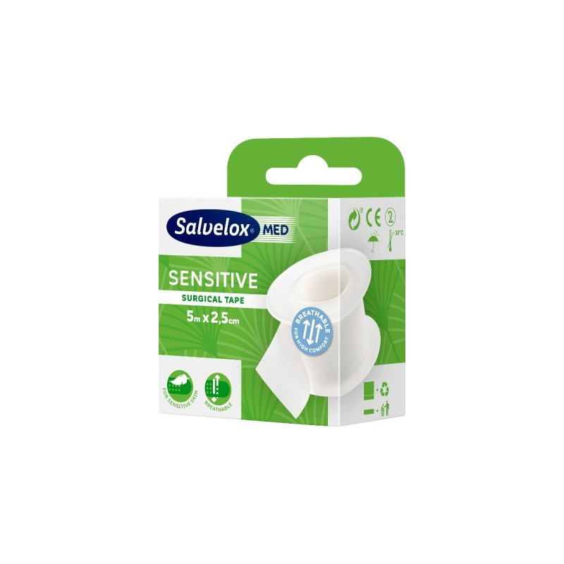 Salvelox Adesivo Hipoalergergénico 5mx2,5cm