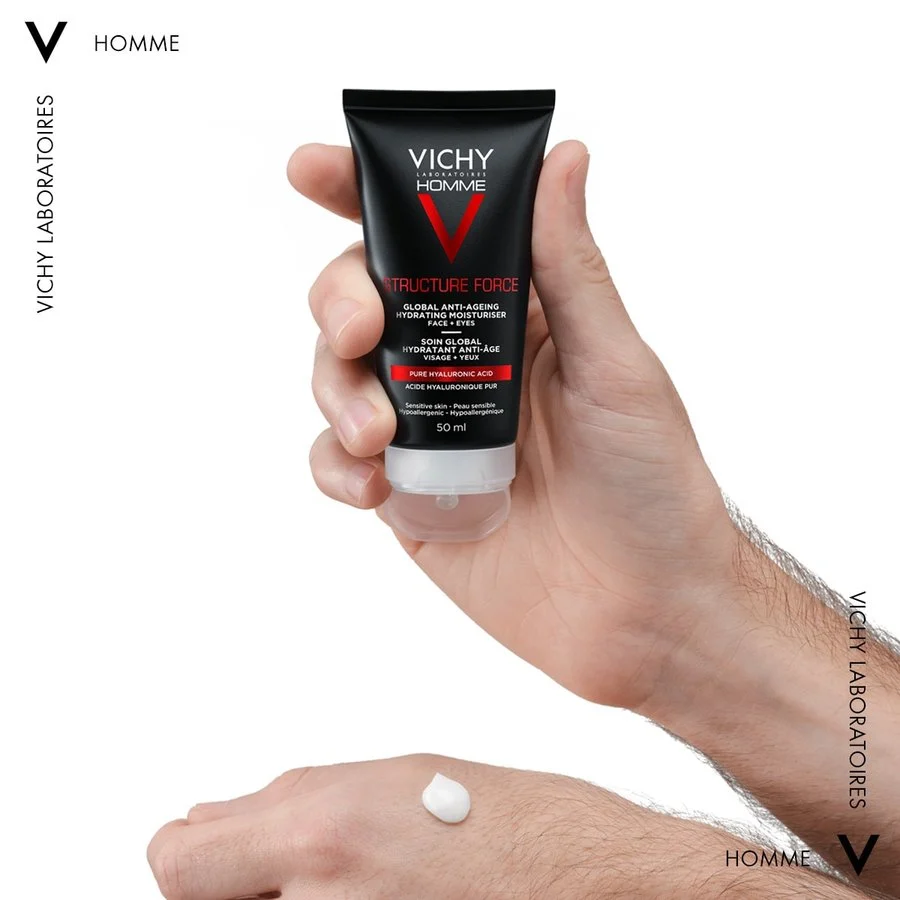 VICHY HOMME Creme Hidratante Anti-Idade Structure Force - Image 2