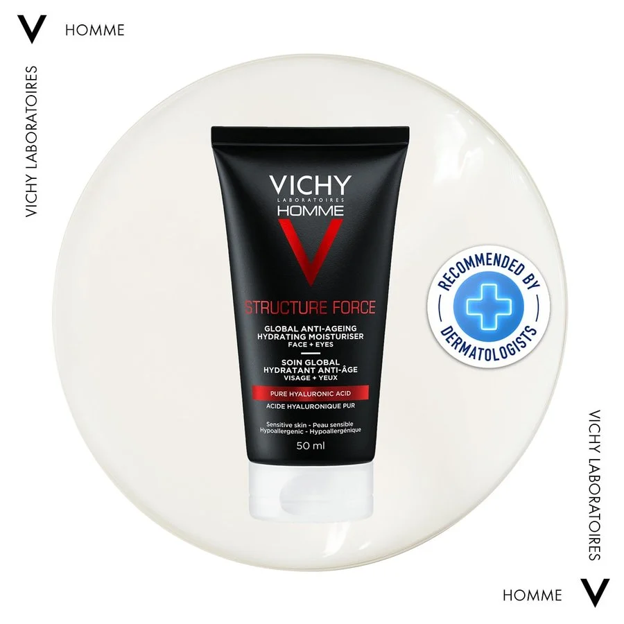 VICHY HOMME Creme Hidratante Anti-Idade Structure Force