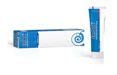 Tedol, 20 mg/g-30 g x 1 creme bisnaga
