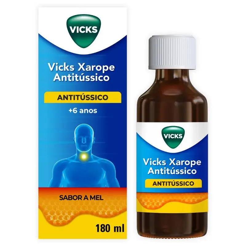 Vicks Xarope Antitússico Mel