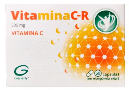 Vitamina C Retard 500mg    60 Cápsulas