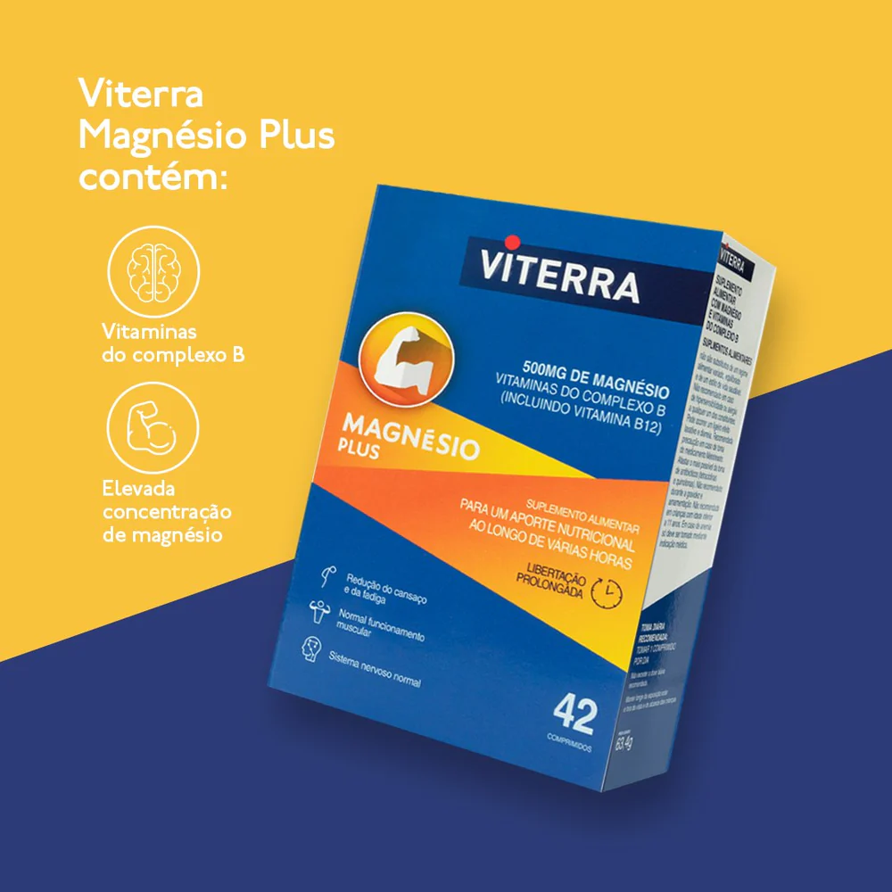 Viterra Magnésio Plus 42 Comprimidos