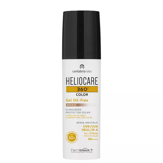 Heliocare 360º Color Gel Oil Free SPF50+ Bronze 50ml