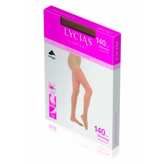 Lycias Comfort Collant 140 Tamanho 2 Nude