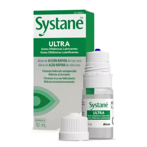 Systane Ultra Solução Oftálmica Lubrificante 10ml