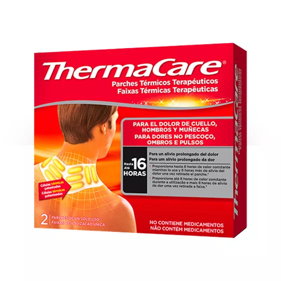 Thermacare Faixa Termica Pescoço Ombro 2 Faixas