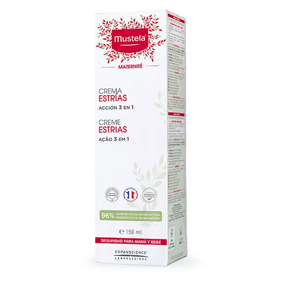 Mustela Maternidade Creme Estrias 150ml 1 Mustela Maternidade Creme Estrias 150ml