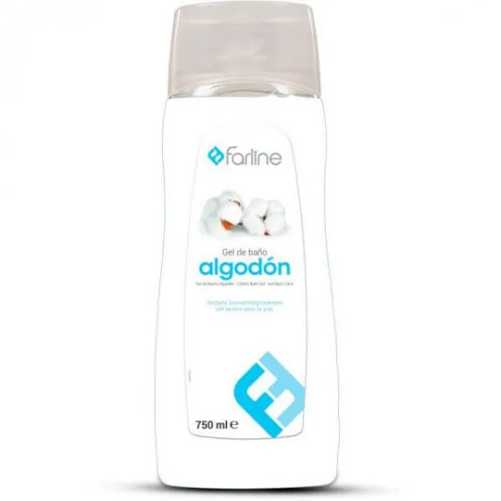 Farline Gel Banho Algodao 750ml