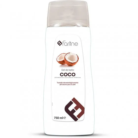 Farline Gel Banho Coco 750Ml