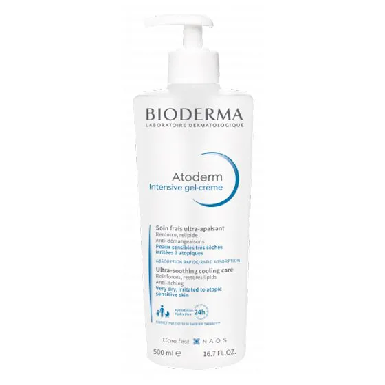 Atoderm Bioderma Intensive Gel Creme 500ml 1 Atoderm Bioderma Intensive Gel Creme 500ml