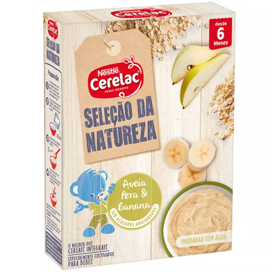 Cerelac Aveia/Pera/Banan 240G 6M+