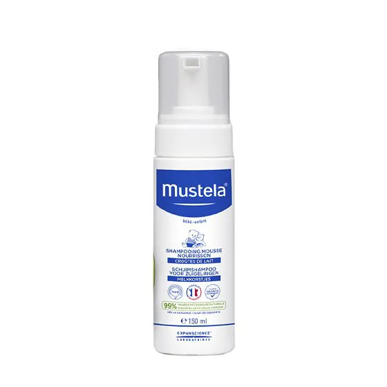 Mustela Bebé Champô Espuma Recém-Nascido 150ml 1 Mustela Bebé Champô Espuma Recém-Nascido 150ml