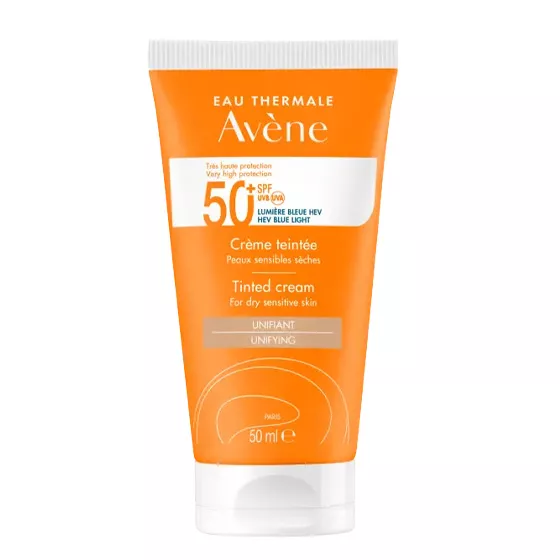 Avene Solar Creme com Cor Spf50+ Pele Seca