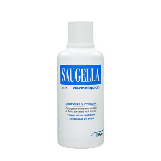 Saugella Dermoliquído Solução Lavante Higiene Intima