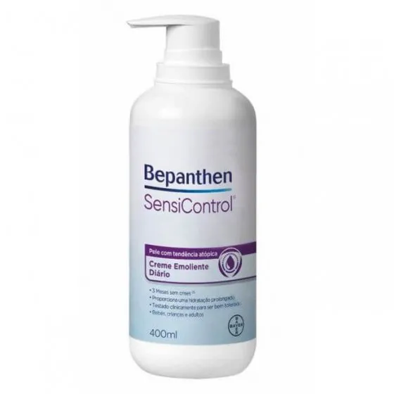 Bepanthen Sensicontrol Creme Emoliente Diário 400ml