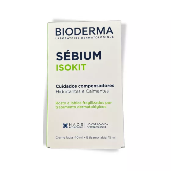 Bioderma Sébium Isokit Creme Facial + Bálsamo Labial