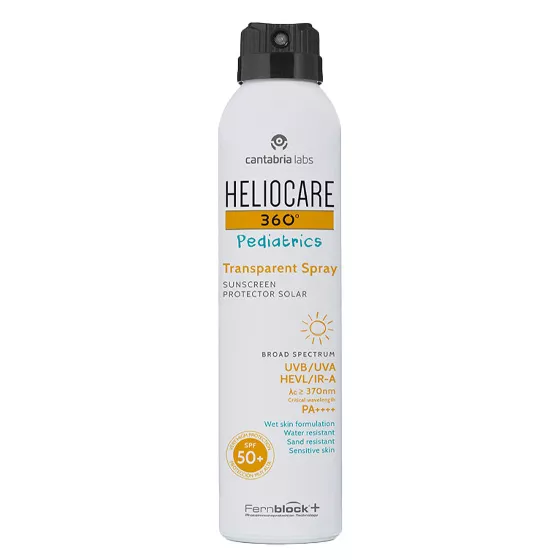 Heliocare 360º Pediátrio Spray Transparente SPF50+ 200ml
