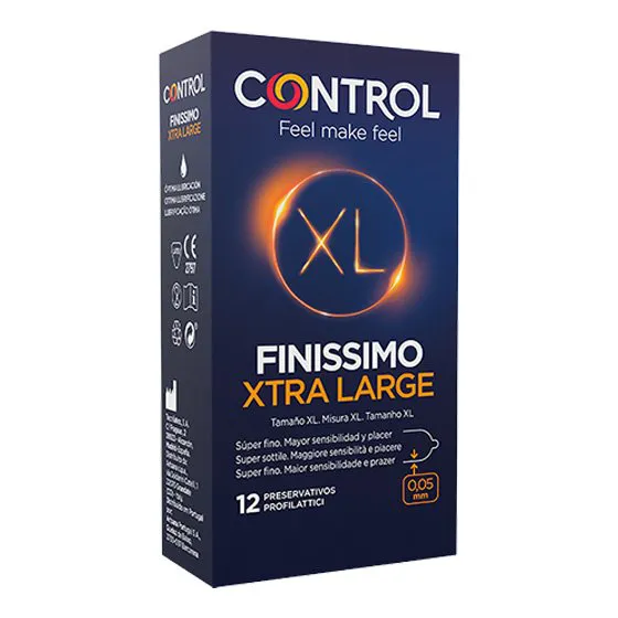 Control 12 Preservativos Finíssimo XL 1 Control 12 Preservativos Finíssimo XL