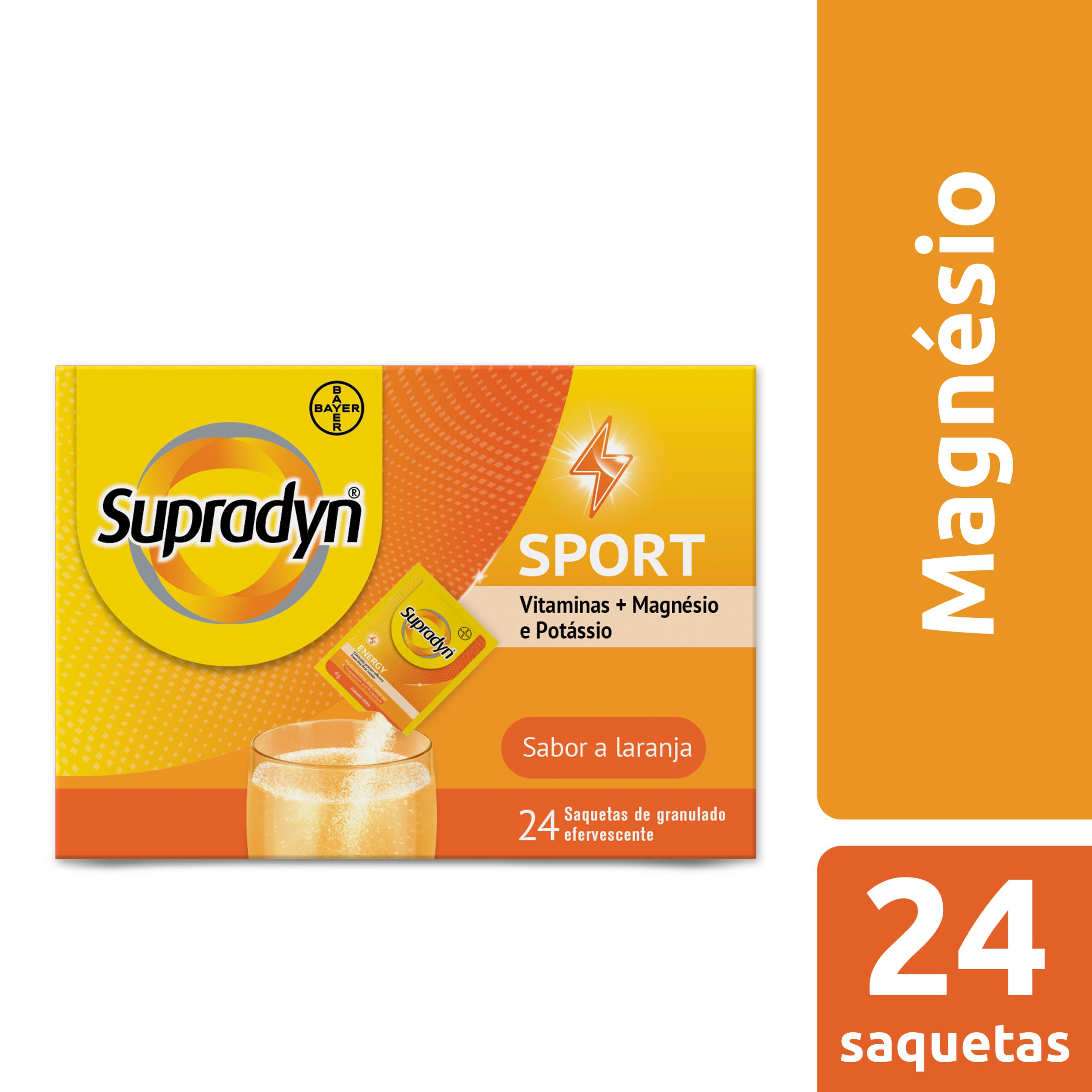 Supradyn Sport Magnésio e Potássio 24 Saquetas - Image 3