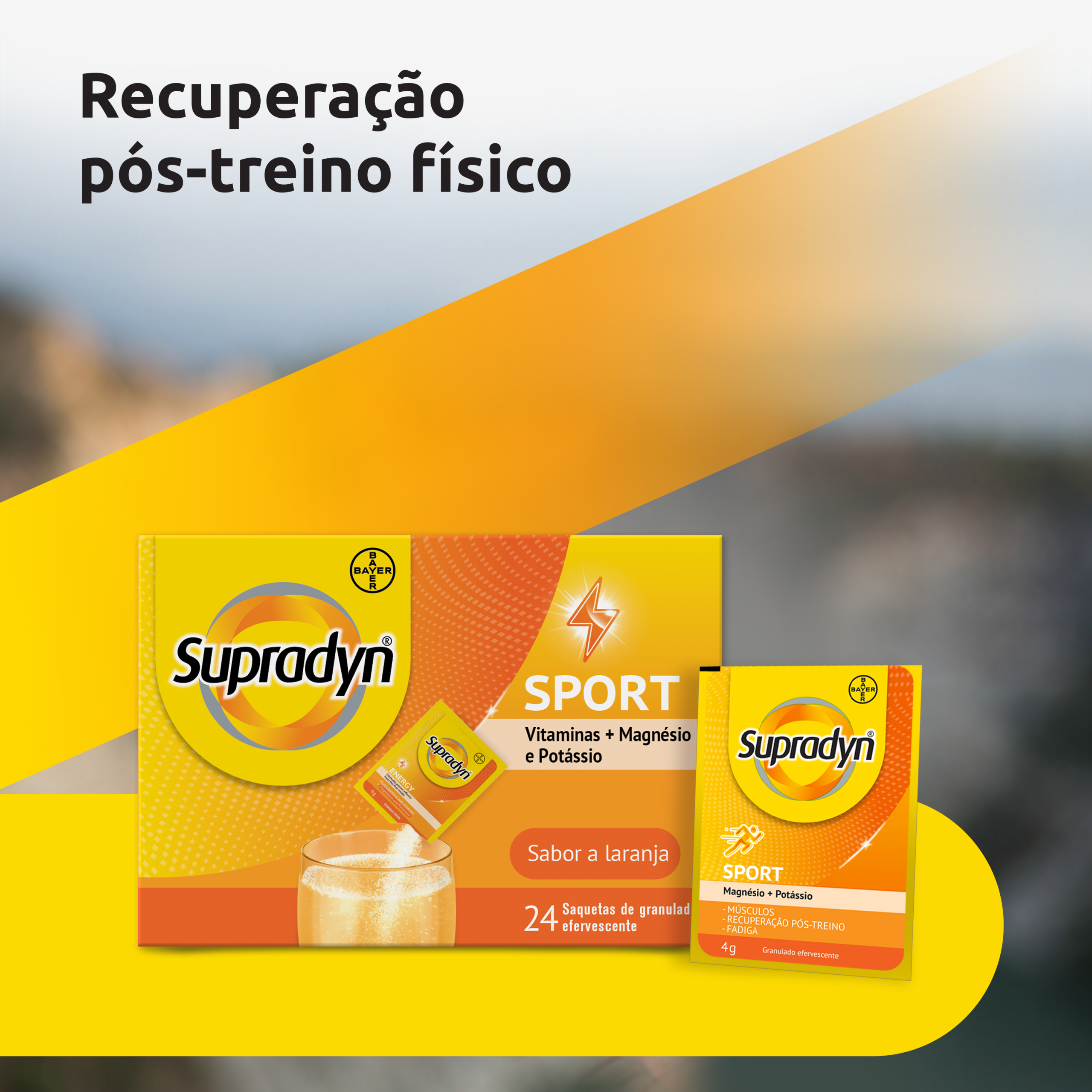 Supradyn Sport Magnésio e Potássio 24 Saquetas - Image 4