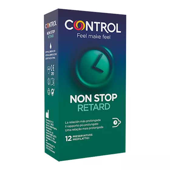 Control 12 Preservativos Non Stop Retard