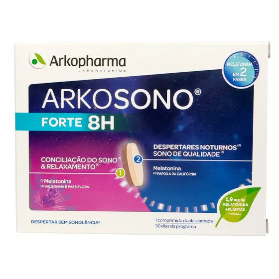 Arkosono Forte 8 Horas 30 Comprimidos 1 Arkosono Forte 8 Horas 30 Comprimidos