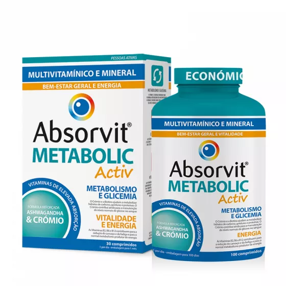 Absorvit Metabolic Activ Comp X30 1 Absorvit Metabolic Activ Comp X30