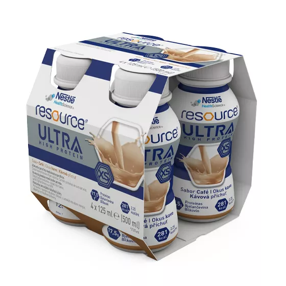 Resource Ultra Solução Oral Café 4x125ml